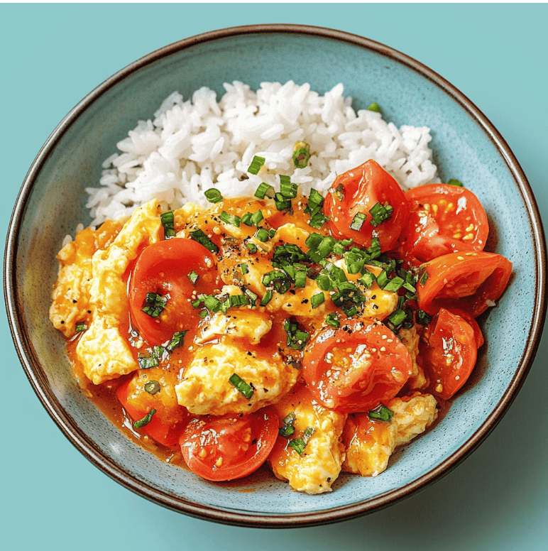 Stir-Fried Tomato and Egg