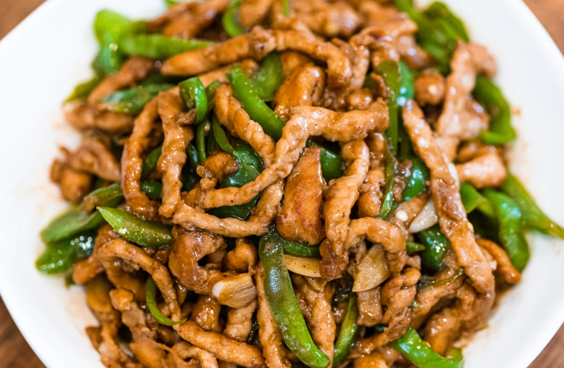 Green Pepper and Pork